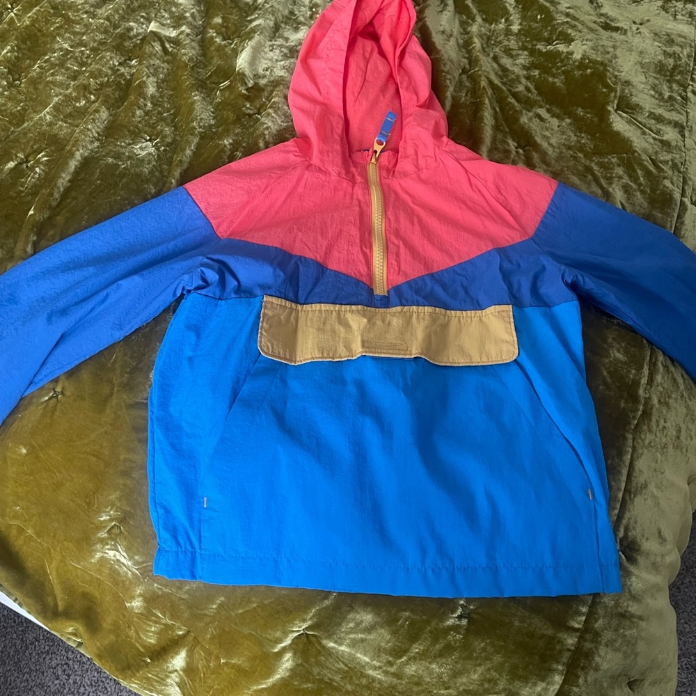 Colorblock Hooded Windbreaker